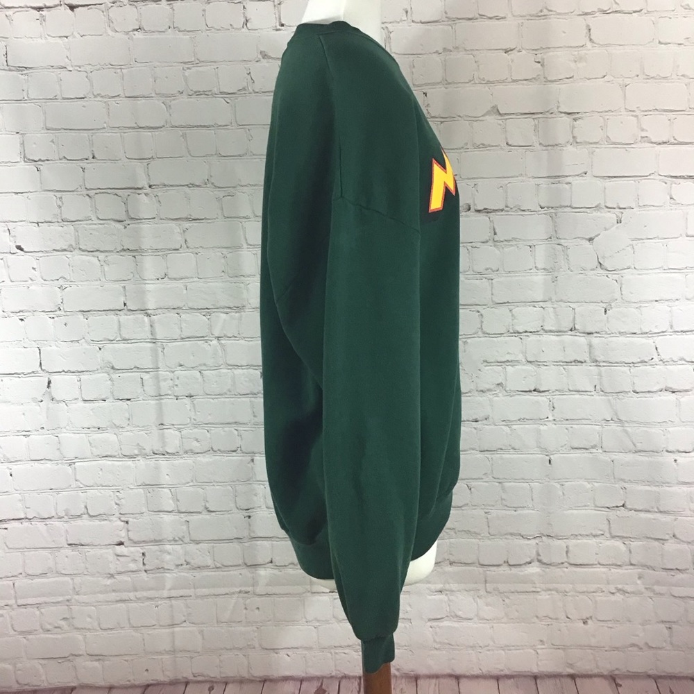 🎉HP🎉 Vtg. 90’s Mickey Mouse Green Sweatshirt - Picture 4 of 7